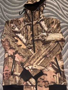 Women’s Camo Hooded Jacket - Realtree Brown/Green